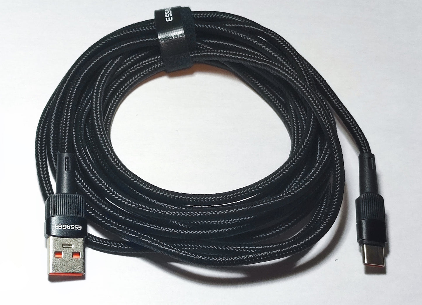 Cable USB-A a USB-C de 3 metros Carga rápida 80W (11V/7.3A)