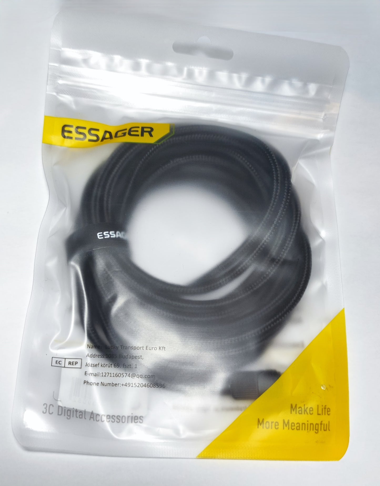 Cable USB-A a USB-C de 3 metros Carga rápida 80W (11V/7.3A)