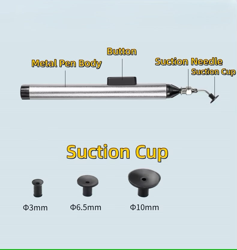 Pluma de Succión para Electrónica: Herramienta de Precisión para Manipulación de Componentes