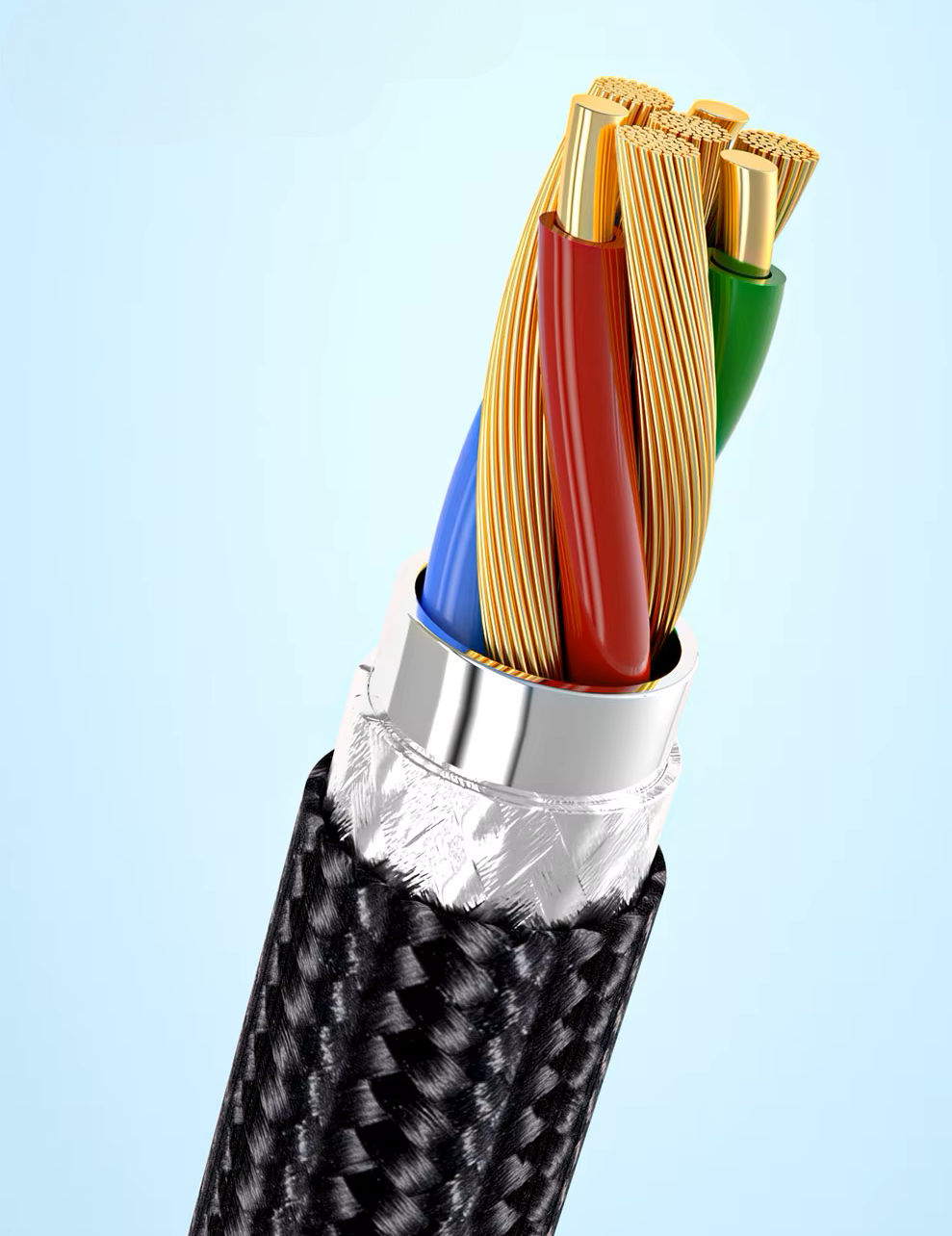 Cable USB-A a USB-C de 3 metros Carga rápida 80W (11V/7.3A)