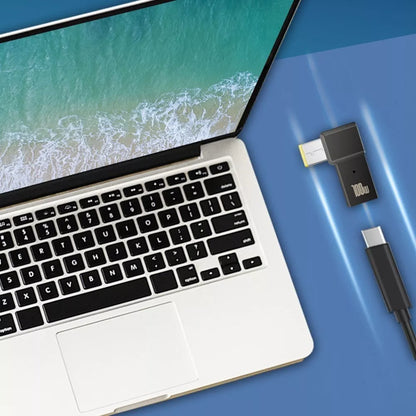 Adaptador de Carga para Laptop: USB-C Hembra a CC Macho 100W para Lenovo